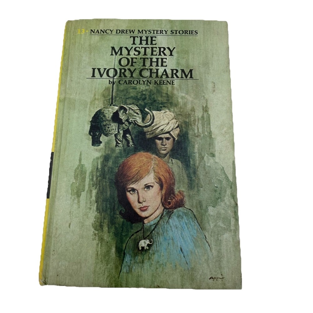 THE MYSTERY OF THE IVORY CHARM - Nancy Drew #13 - Carolyn Keene 1974